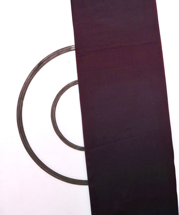 Dark Wine Colour Plain Satin Fabric